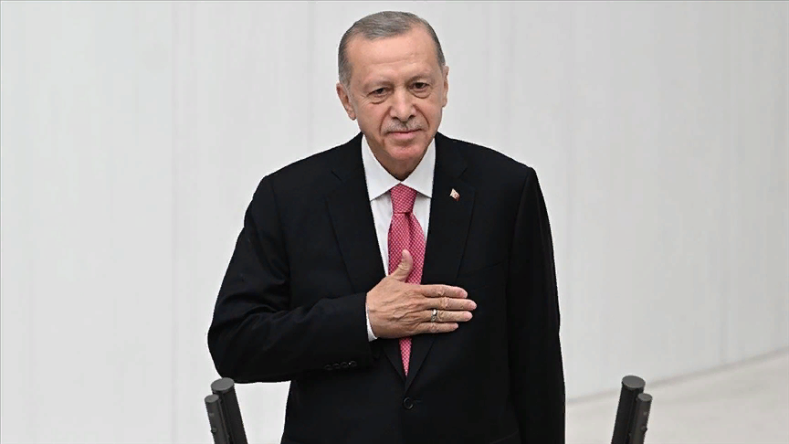 CUMHURBAŞKANI ERDOĞAN, TBMM’DE YEMİN ETTİ