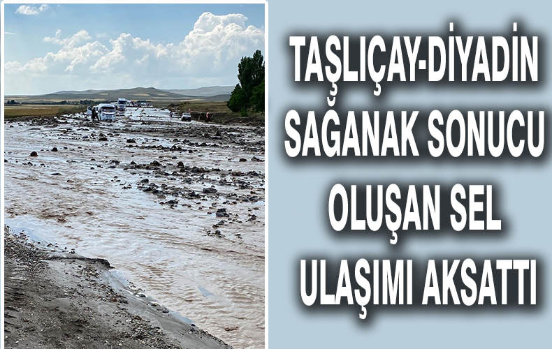 SAĞANAK SONRASI OLUŞAN SEL NEDENİYLE KAPANAN İRAN KARA YOLU YENİDEN ULAŞIMA AÇILDI.