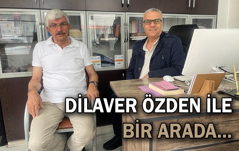 HEMŞEHRİMİZ VE DİYADİN-DER ESKİ BAŞKANI ÖZDEN, GAZETEMİZE NEZAKET ZİYARETİNDE BULUNDU
