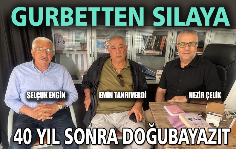 SELÇUK ENGİN VE EMİN TANRIVERDİ’DEN ZİYARET