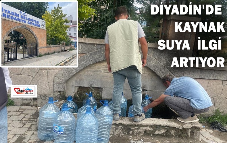 BİR ZAMANLAR DOĞUBAYAZIT’TA KAYNAK SUYU VARDI, ARTIK NE KAYNAK KALDI NEDE DOĞAL,