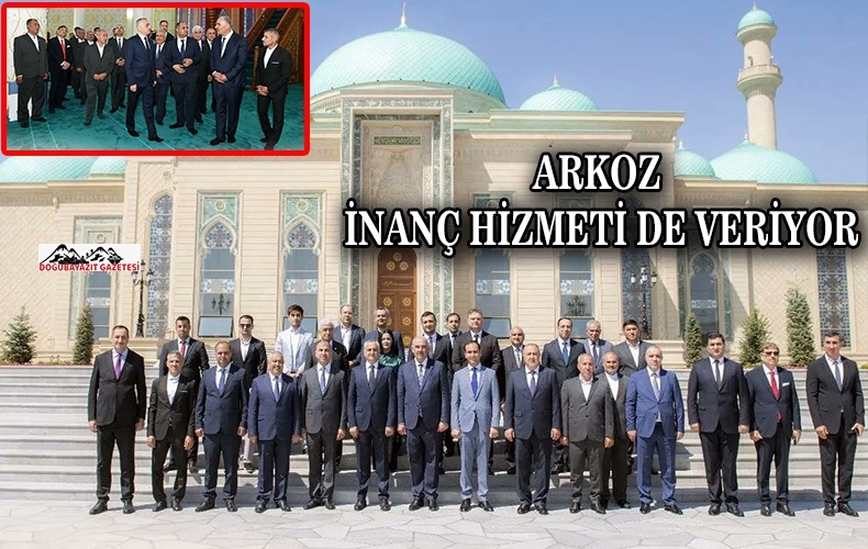 EMİN UÇAR, AZERBAYCANDA DEVASA CAMI YAPTI