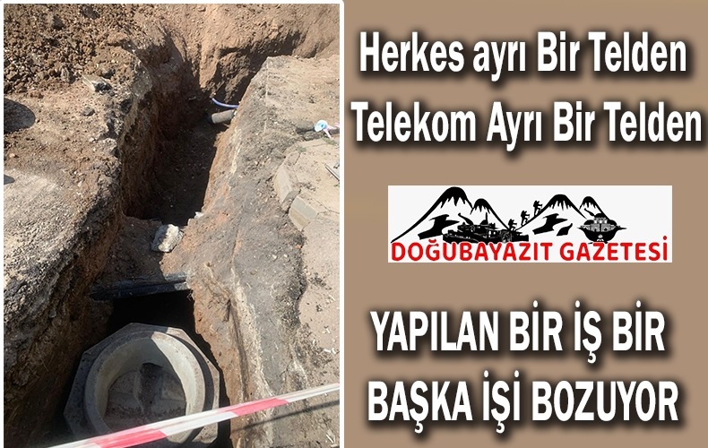 DOĞUBAYAZIT’IN HER TARAFI DELİK DEŞİK