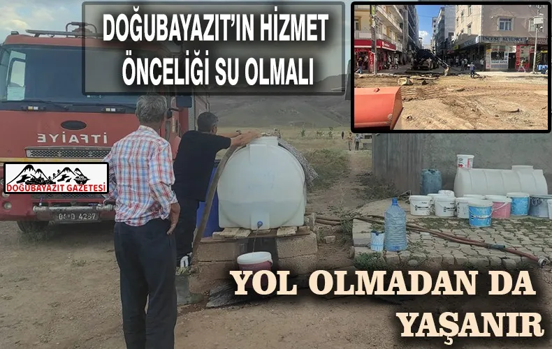 SU OLMAZSA YAŞAM OLMAZ