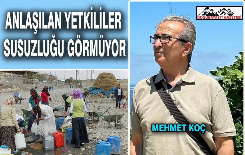 MAHALLELERDE SU DAĞITILIRKEN