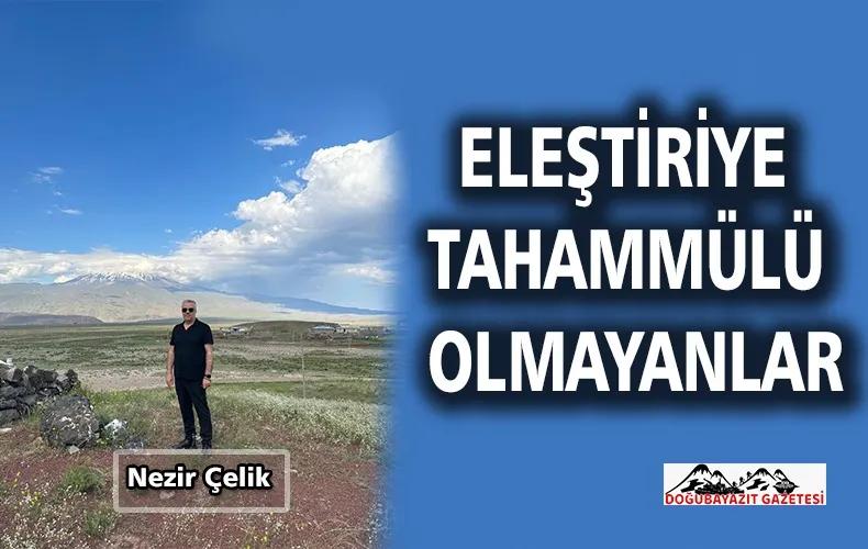 YETKİLİLERE ALKIŞ VE METHİYELER DÜZERSEK YANLIŞI NASIL GÖREBİLİRİZ?...