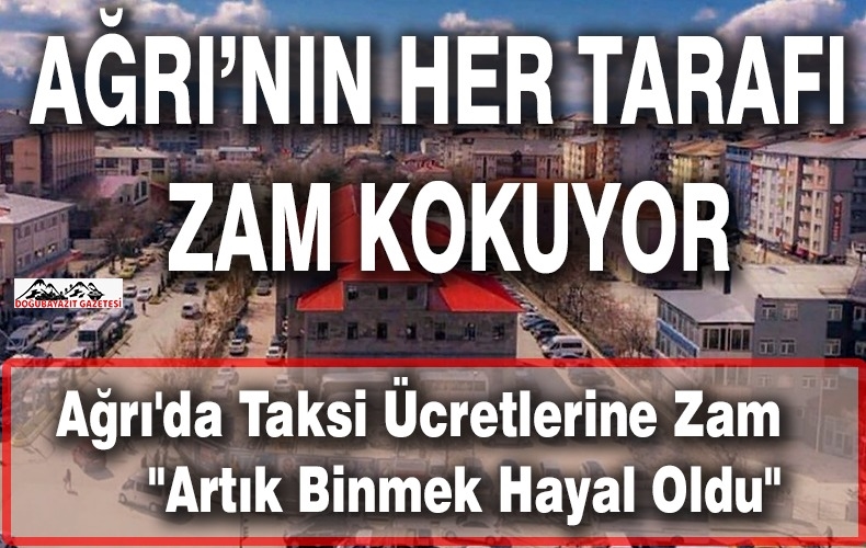 AKARYAKIT FİYATLARININ TAVAN YAPMASI SONUCU TAKSİ ESNAFI DA TARİFE DEĞİŞTİRMEK ZORUNDA KALDI.