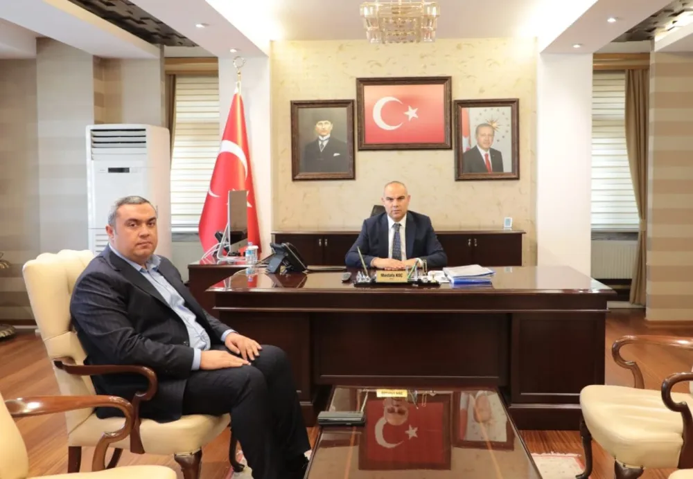 MÜCAHİT UÇAR’DAN VALİYE ZİYARET