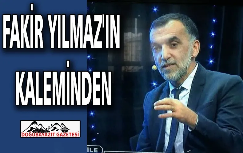ESAS DURUŞTA DURMADIK DİYE Mİ ADIMIZ FAKİR KALDI?!.