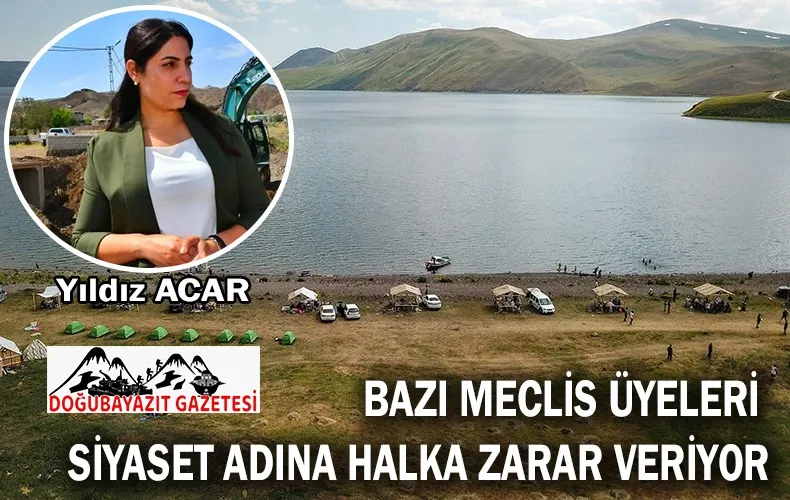 TAŞLIÇAY BELEDİYE BAŞKANINI TAHRİK EDİP, BALIK GÖLÜ SUYUNU TAMAMEN KESTİRMEK İSTEMİŞLER