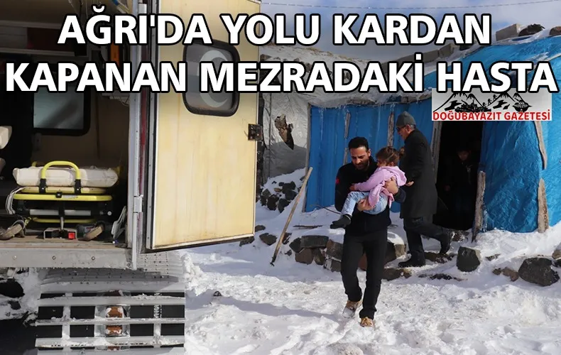  4 KARDEŞE PALETLİ AMBULANSLA ULAŞILDI