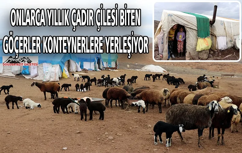 HAYVANCILIK YAPAN GÖÇERLERİN ONLARCA YILLIK ÇADIR ÇİLESİ, 