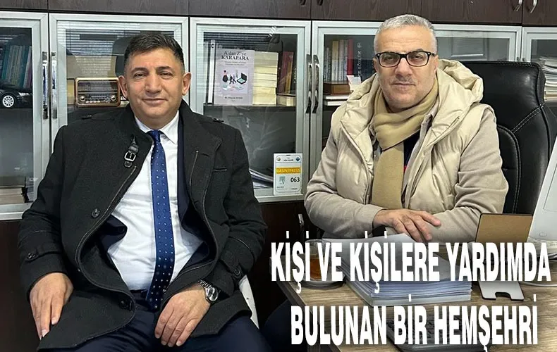 YAKLAŞIK 5 YILDIR GÖREVDE BULUNAN M.SALİH AKKUŞ