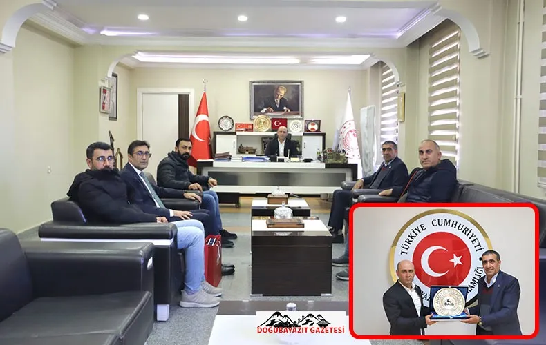 DOĞU ANADOLU İHRACATÇILAR BİRLİĞİ’NDEN KAYMAKAMA ZİYARET