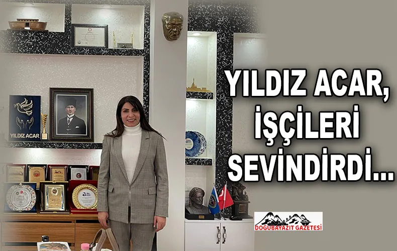 DOĞUBAYAZIT BELEDİYESİ İŞÇİLERE YÜZDE 49,25 ZAM YAPTI…