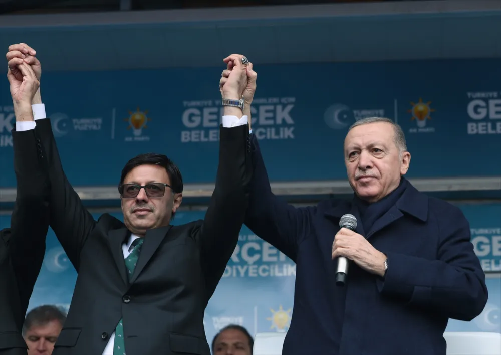 CUMHURBAŞKANI VE AK PARTİ GENEL BAŞKANI ERDOĞAN PARTİSİNİN AĞRI MİTİNGİNDE KONUŞTU