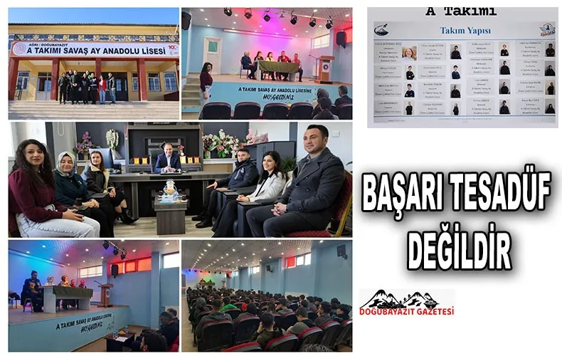 SAVAŞ AY LİSESİ’NDE KARİYER GÜNLERİ VE ÖĞRENCİLERİN BAŞARI GRAFİĞİ