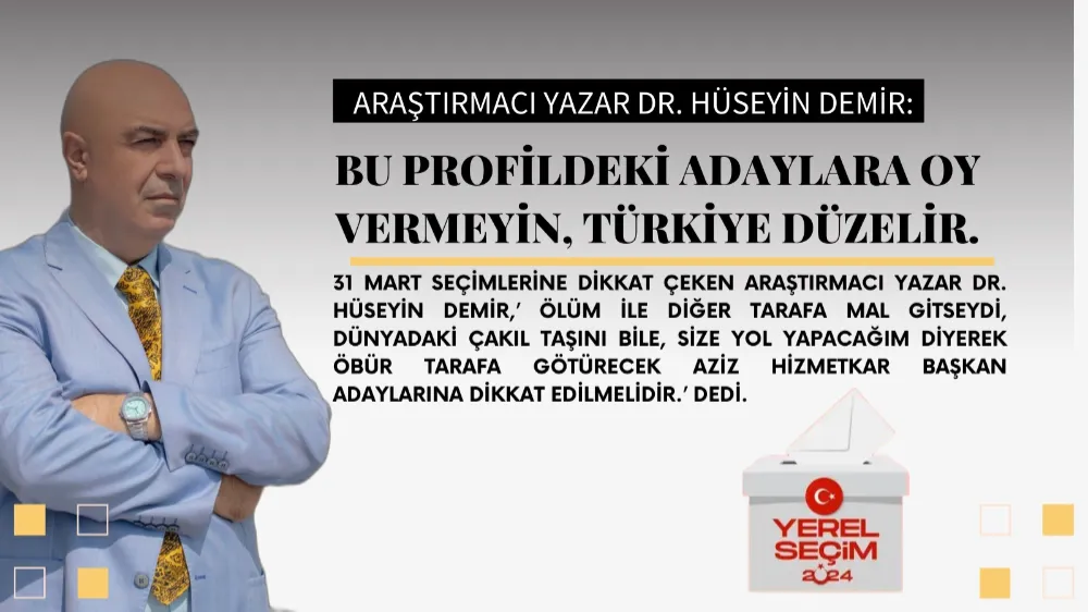 BU PROFİLDEKİ ADAYLARA OY VERMEYİN, TÜRKİYE DÜZELİR.