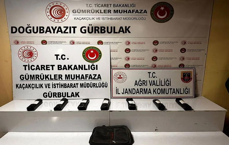 Doğubayazıt’ta 8 kilo 700 gram uyuşturucu ele geçirildi