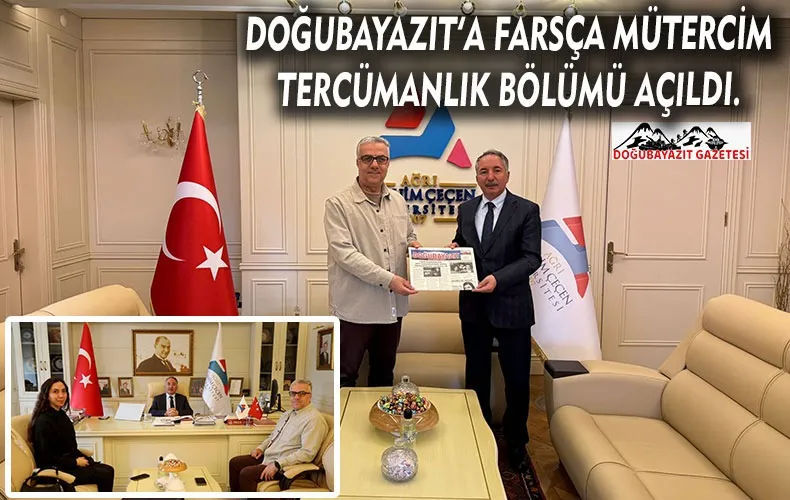 DOĞUBAYAZIT‘IN DOKUSUNA UYGUN YENİ BİR EĞİTİM KURUMU