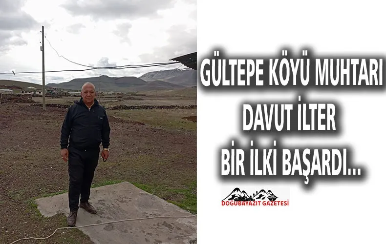 GÜLTEPE KÖYÜNDE ÖRNEK UYGULAMA