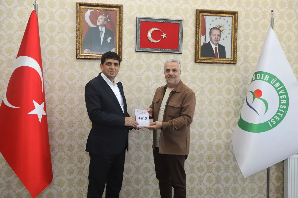 GAZETEMİZ’DEN REKTÖR ALMA’YA ZİYARET