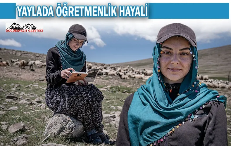 GÖÇER AİLENİN KIZI ELİF DOĞDUĞU YAYLADA ŞİMDİ ÖĞRETMENLİK HAYALİ KURUYOR