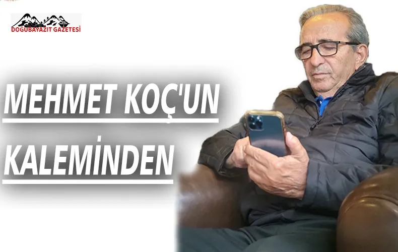 DOĞUBAYAZIT’IN SU SORUNU