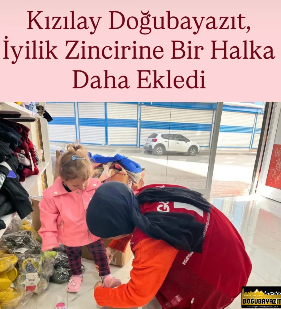 Kızılay Doğubayazıt, İyilik Zincirine Bir Halka Daha Ekledi