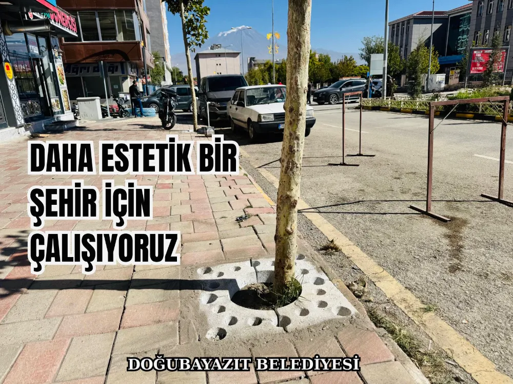 DOĞUBAYAZIT BELEDİYESİ’NDEN “DAHA YEŞİL BİR DOĞUBAYAZIT” ÇALIŞMASI