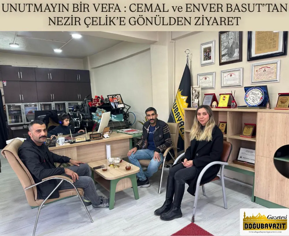 UNUTMAYIN BİR VEFA : CEMAL ve ENVER BASUT’TAN NEZİR ÇELİK’E GÖNÜLDEN ZİYARET