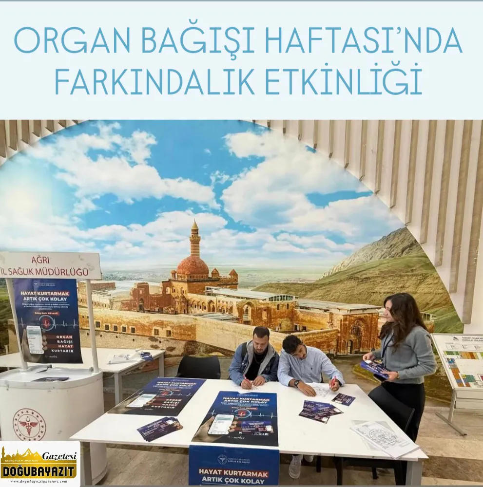 ORGAN BAĞIŞI HAFTASI’NDA FARKINDALIK EETKİNLİĞİ