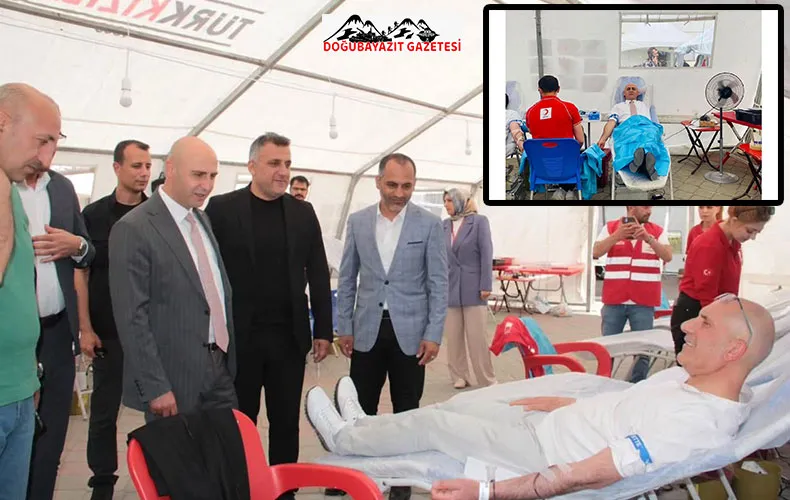KAYMAKAM MURAT EKİNCİ’DEN KIZILAY’IN KAN BAĞIŞI KAMPANYASINA DESTEK