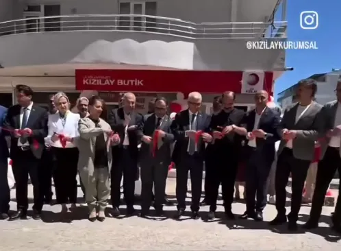 Kızılay Butik Hizmete Girdi 