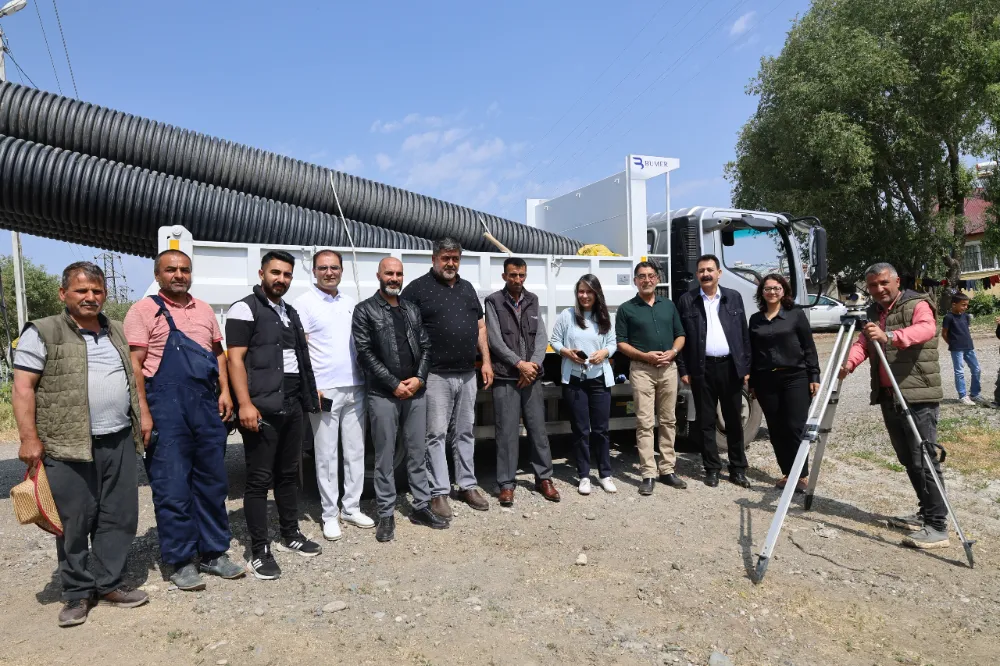 AĞRI BELEDİYESİNDEN ALTYAPI VE ÜSTYAPI ÇALIŞMALARINA YERİNDE TAKİP