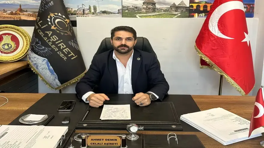 Celali Aşireti Dernek Başkanı Ahmet Tatar Demir; 