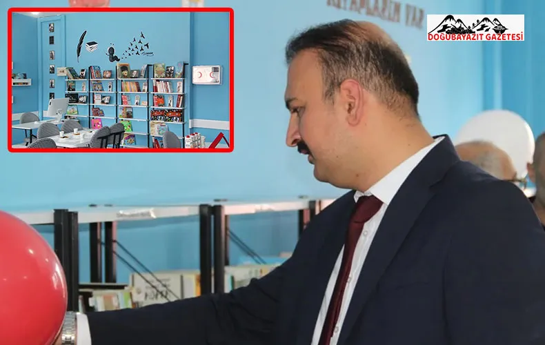 MEHMET AKİF ERSOY İLKOKULUNA KÜTÜPHANE