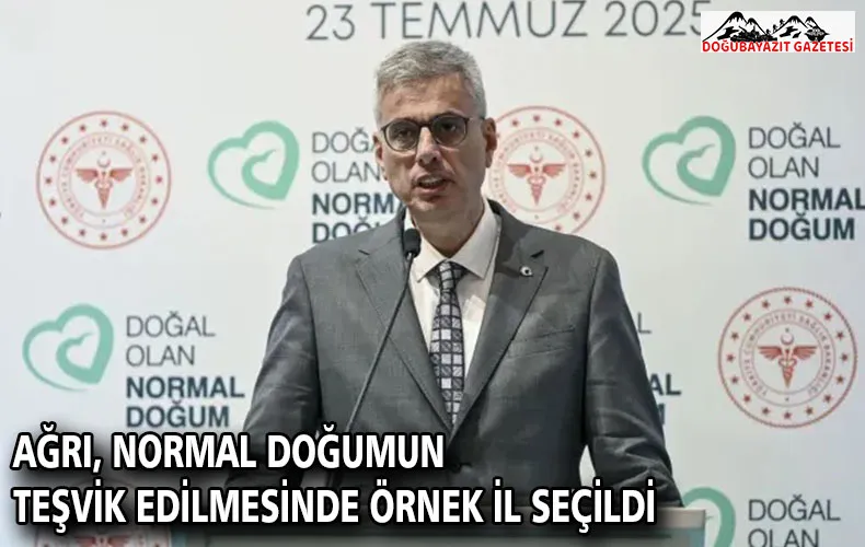Ağrı, Normal Doğumun Teşvik Edilmesinde Örnek İl Seçildi