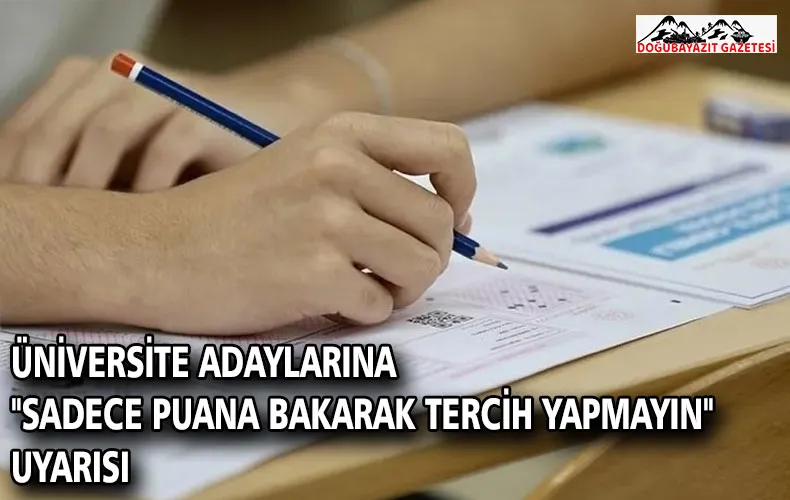Üniversite adaylarına 