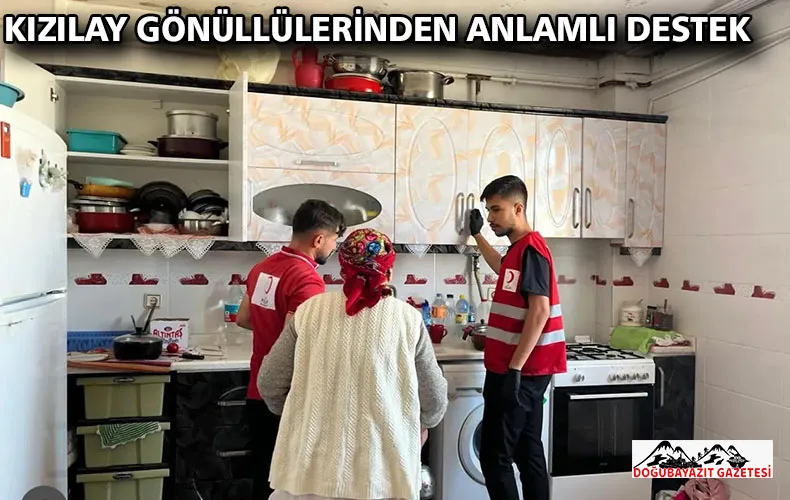 KIZILAY GÖNÜLLÜLERİNDEN ANLAMLI DESTEK