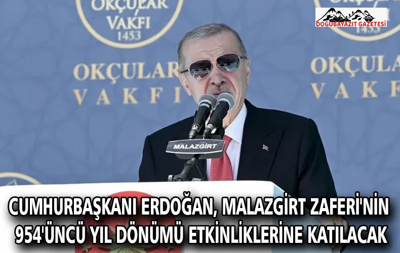 Cumhurbaşkanı Erdoğan, Malazgirt Zaferi