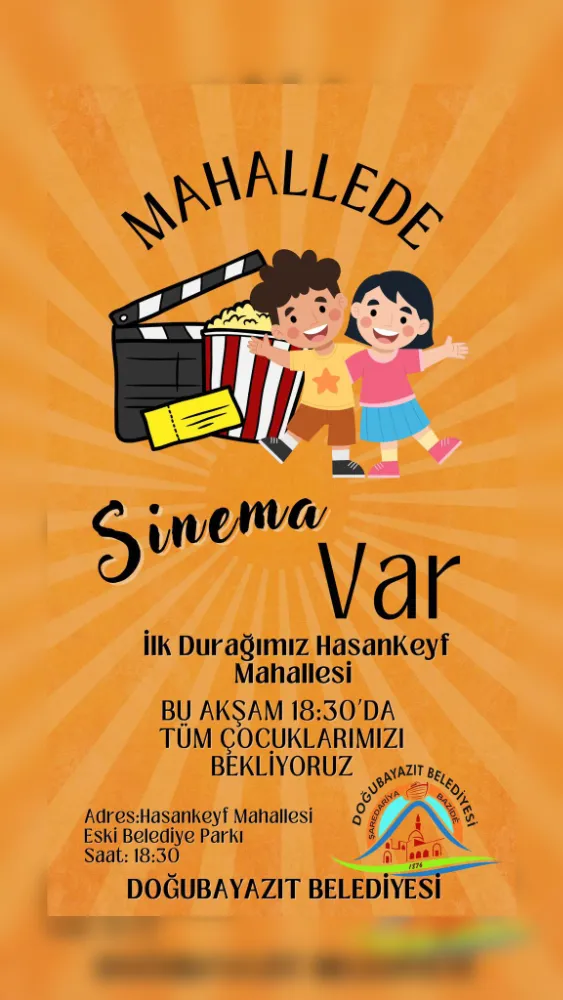 MAHALLEDE SİNEMA KEYFİ BAŞLIYOR