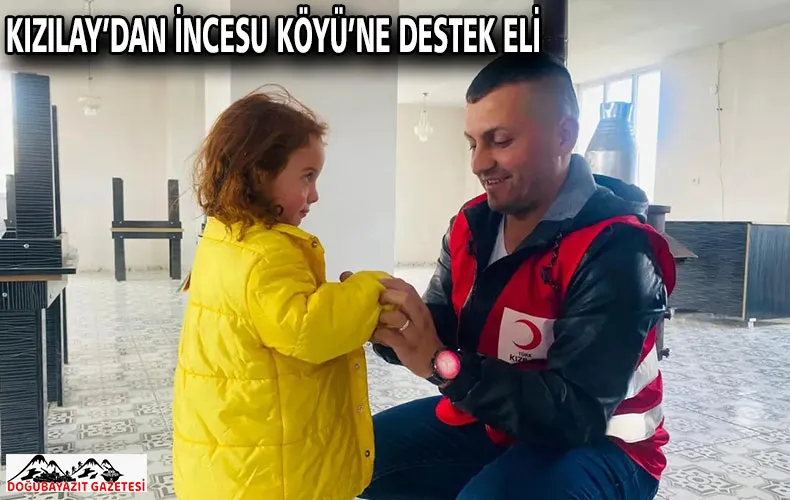 KIZILAY’DAN İNCESU KÖYÜ’NE DESTEK ELİ