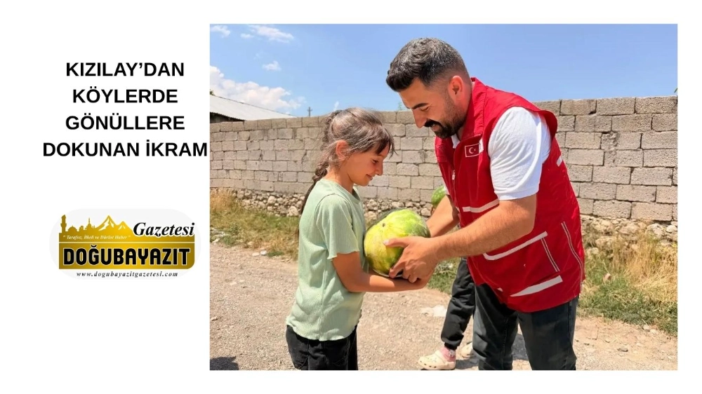 KIZILAY’DAN KÖYLERDE GÖNÜLLERE DOKUNAN İKRAM