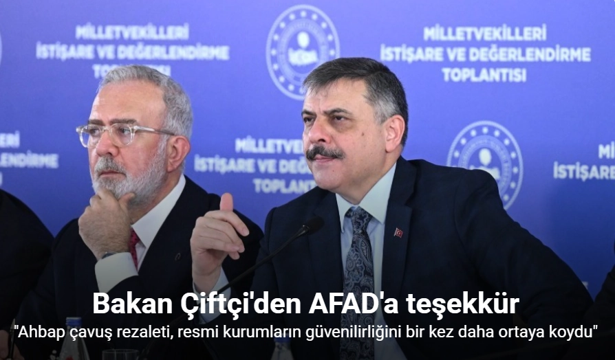 Bakan Çiftçi: "Ahbap çavuş rezaleti, resmi kurumların güveniliraliğini bir kez daha ortaya koydu"