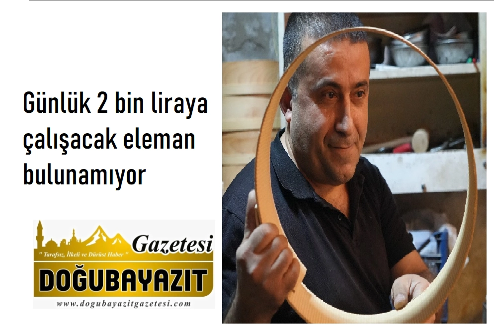 Günlük 2 bin liraya çalışacak eleman bulunamıyor