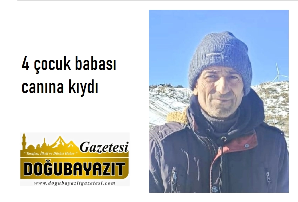 4 çocuk babası canına kıydı