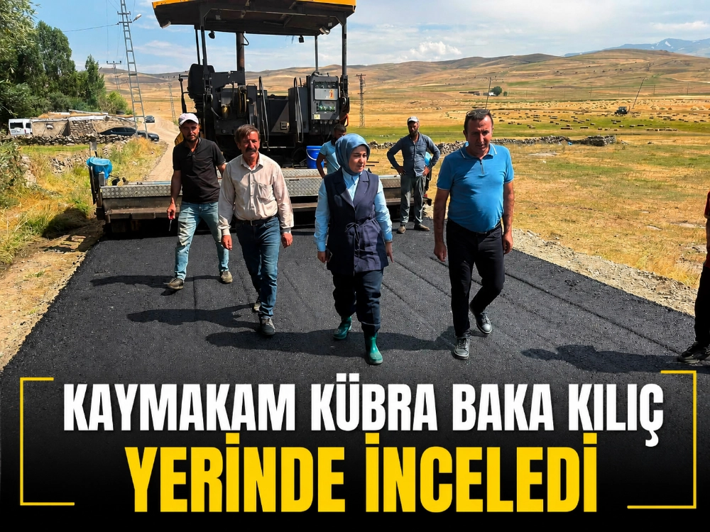 Kaymakam Kübra Baka Kılıç Yerinde İnceledi