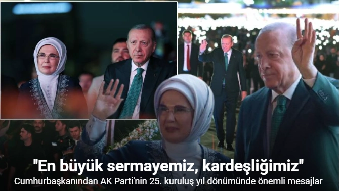 Cumhurbaşkanı Erdoğan: "Allah ömür ve sağlık verirse daha nice yıllar Türkiye’ye hizmet mücadelesi içinde olacağım"