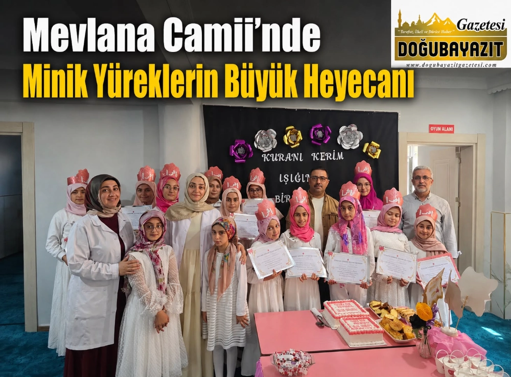Mevlana Camii’nde Minik Yüreklerin Büyük Heyecanı